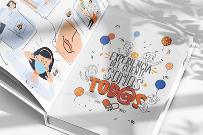 THE MAGIC OF GREETING - Farmacias Peruanas branding design graphic design illustration logo typography vector