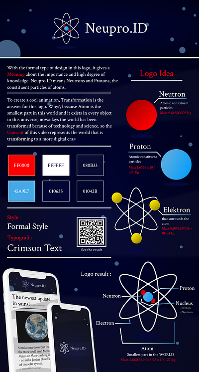 Logo Design - Neupro.ID⚛️ logo