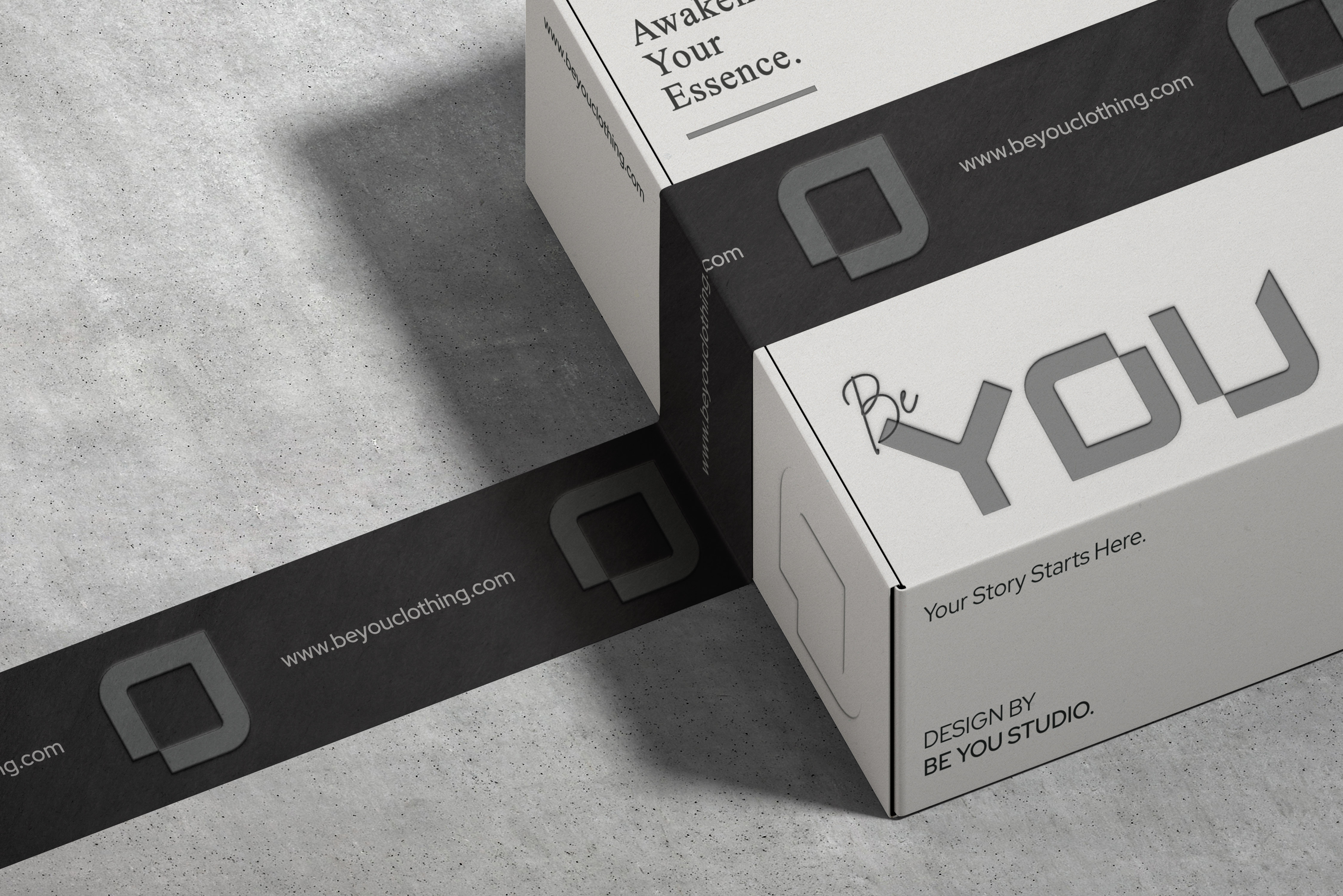 Be You | Clothing Brand box box packaging brand design brand identity brand logo branding clothing brand clothing label clothing logo design fashion brand graphic design logo packaging packagingdesign product branding product design product label product packaging visual identity