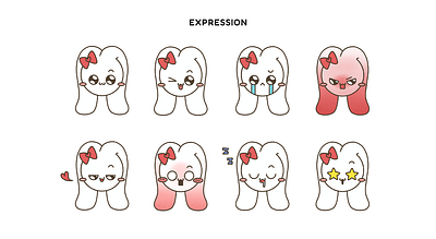Lala - Pastel Pop Character Design 2d 2d character animation branding cartoon cartoon character cartoon development character design creature design emote cartoon emote character graphic design illustration logo procreate turnaround character ui
