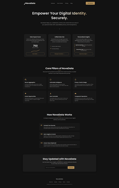 Modern Data Privacy Landing Page Designed in Elementor business darkui darkwebsite elementorpro landingpage landingpagedesign landingpagemobile landingpageui landingpagewebsite modernlandingpage modernui responsivedesign security ui wordpress