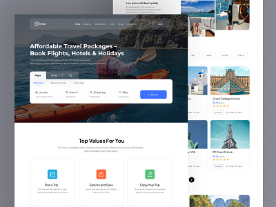 Travel Agency Website modern travel website real website top website tour travel agency travel and tourism travel website trends 2025 ui trends 2025 ux website website 2025