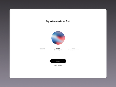 Select voice mode ai chat chatgpt