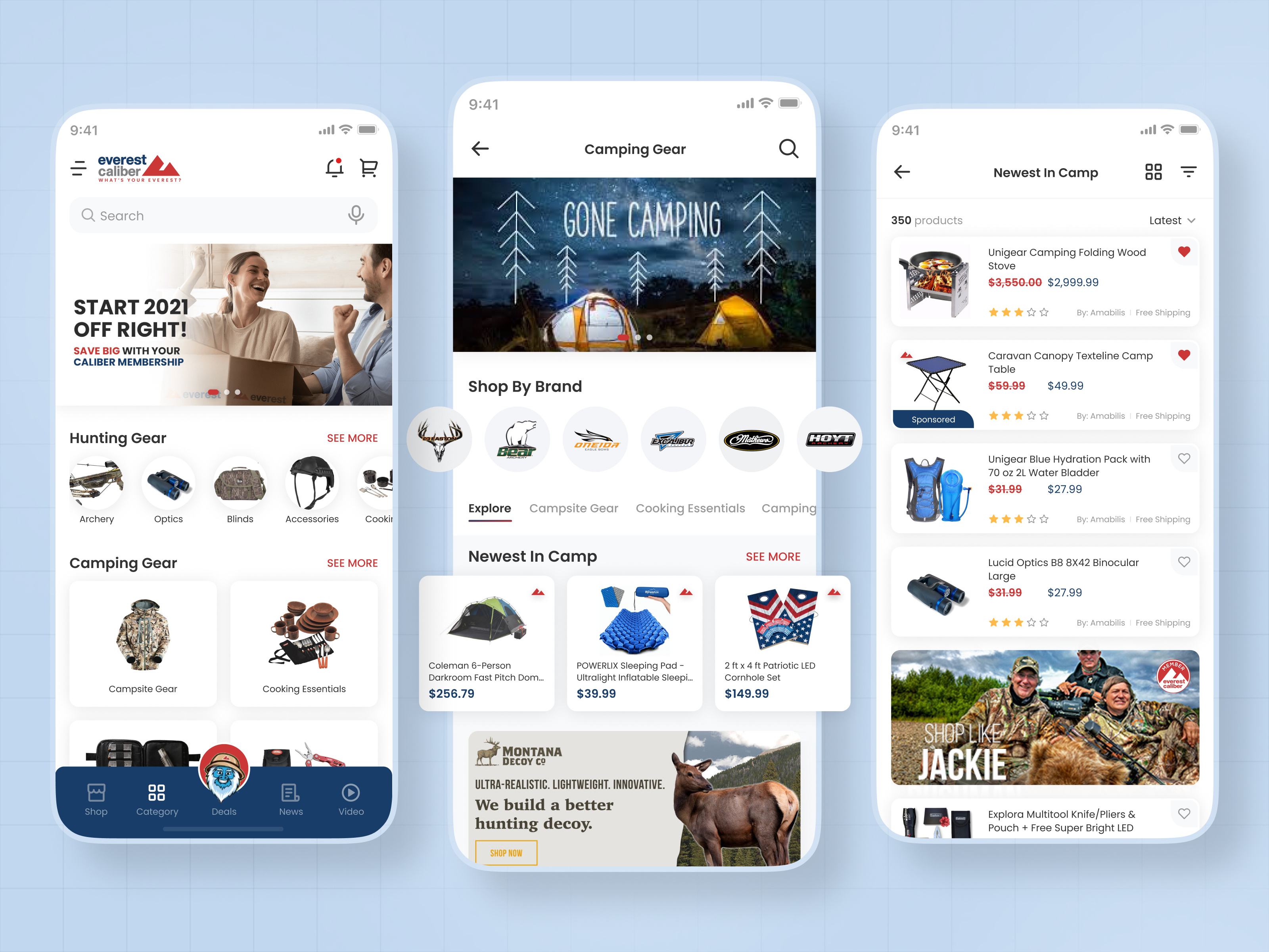 Example of UI & UX Design