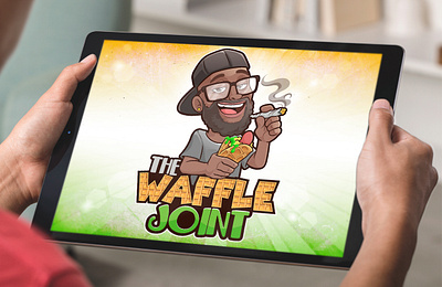 Cartoon Waffle Logo | 2D Cool Character Design 2d 2d character 2d design 2d logo cartoon cartoon character cartoon character design cartoon logo cartoon logo design character design character logo dribbble dribbble artist illustration logo design
