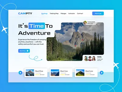 Hiking & Outdoor Activities Website