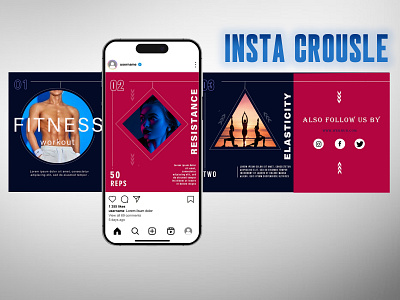 Insta Crousle ...... branding design designing graphic design illustration insta crousle logo photoshop post trending vector viral