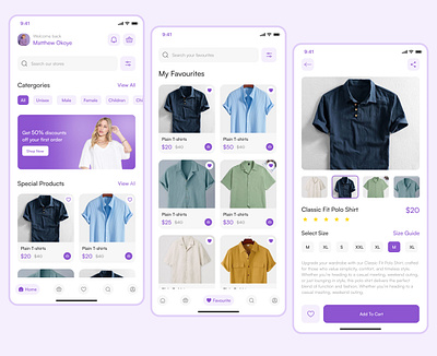 E-commerce Mobile App design figma mobile design ui ui ux ux web design