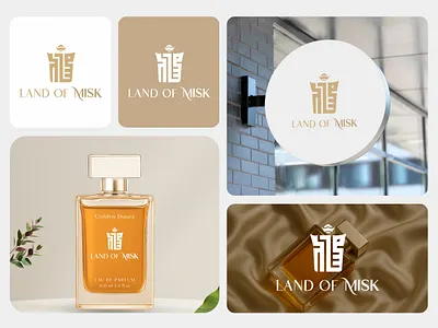 Land of Misk | Arabic Logo and Branding branding logo