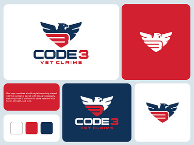 CODE 3 VET CLAIMS logo logo
