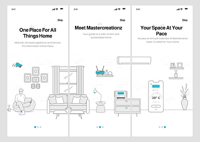 🌿 Smart Home Onboarding UI | Carbon Footprint Aware Design apponboarding appui carbonfootprint cleanui digitalproduct energyefficiency greentech homeautomation mastercreationz minimaldesign mobileappdesign mobileonboarding modernui onboarding onboardingui productdesign ui uiinspiration useronboarding uxflow
