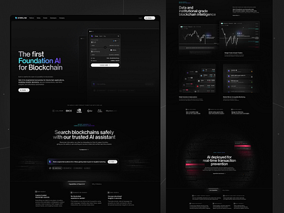 Blockchain AI Website ai artificial intelligence bitcoin blockchain blockchain ai website crypto crypto landing page crypto wallet crypto web design crypto website cryptocurrency defi exchange finance fintech landing page money swap wallet web design