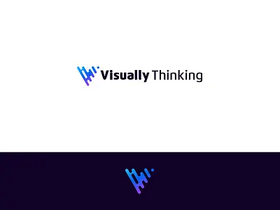 Visually Thinking my logo logo