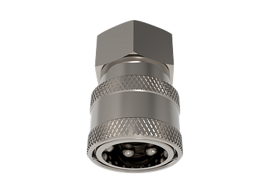 Knurled Fitting Modeling & Rendering 3d 3d design 3d modelling cad design cad modeling engineering graphic design illustration keyshot mockup photorealistic rendering product design product visualization rendering siemens nx step ui visualization