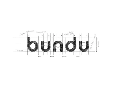 bundu sketch brand design brand designer brand identity branding brandmark custom logo custom logo design custom typography design process identity identity design identity designer logo logo design logo designer sketch visual identity wordmark