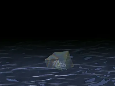 Motion 3D Dark Ocean 3d animation graphic design motion graphics ui