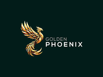 Phoenix Vector Logo 3d bird logo brand identity brand logo branding fire fire bird golden logo gradient gradient logo growth logo innovation logo design phoenix phoenix logo phoenix rebirth rebirth top logo