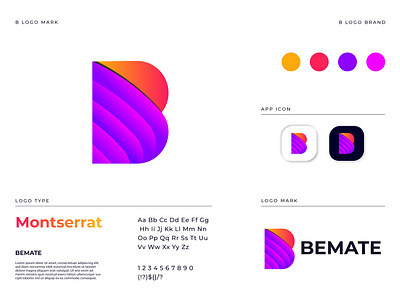 B letter mark logo branding design b letter b logo brand identity branding branding design business logo graphic design icon identity letter b logo logo logo design logos logotype modern logo typography