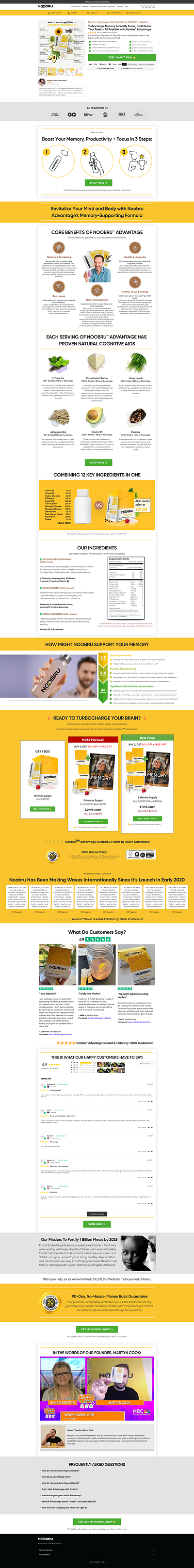 Brain Supplement - Funnelish brain clone clone funnelish design designing funnel figam funnelish figam to funnelish funnel funnelbuilder funnelish landing page product page sales sales funnel sales page