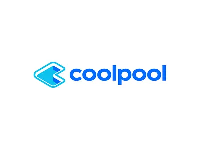 Cool Pool Logo Design - Letter C Monogram blue brand c design designer icon letter logo logo design logodesign logotype monogram pool simple symbol water