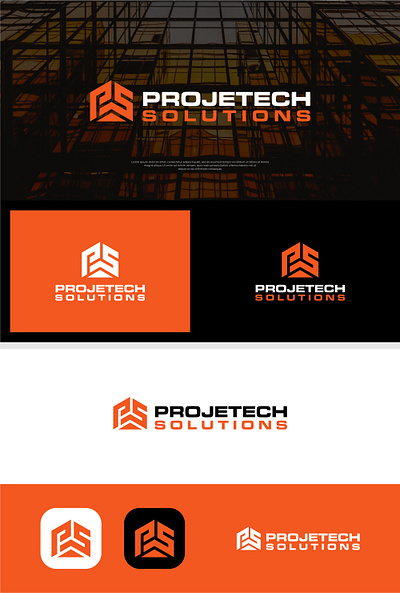 PROJETECH SOLUTIONS my logo logo