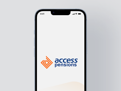 Access Pension App design minimal ui ui design