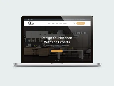 Interior Designer Landing Page Design. freelancing graphic design ui uiux website
