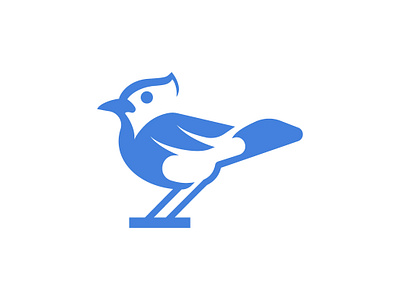 Bluejay bird logo animal logo bird logo bluejay bluejay bird logo bluejay logo bluejay logo sale branding crowelovbranding design graphic design illustration logo simple bluejay logo vector