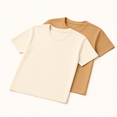 Couple Tshirt mockup 3d coffee couple graphic design icon isometric mockup tshirt