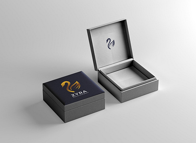Logo Mockup banner box branding design graphic graphic design illustration jewellary logo mockup photoshop zyra