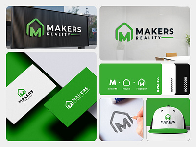 Makers Reality Logo Design abstract logo design brand identity branding business branding business logo corporate branding creative agency creative branding custom logo dribbble logo inspiration iconic logo logo design logo designer logo inspiration minimal logo modern logo monogram logo professional logo real estate logo visual identity