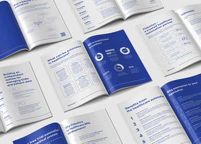 Flobotics Healthcare Whitepaper brochure brochure design print design