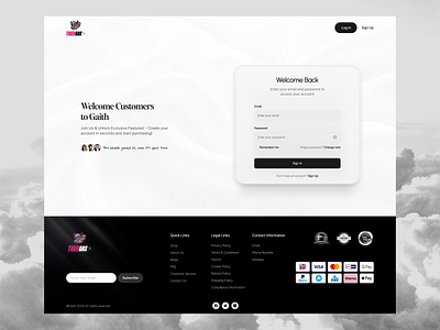Login Page account design login login page login registration registration secure sign in signin ui uiesign uiuxdesign ux webdesign welcome page