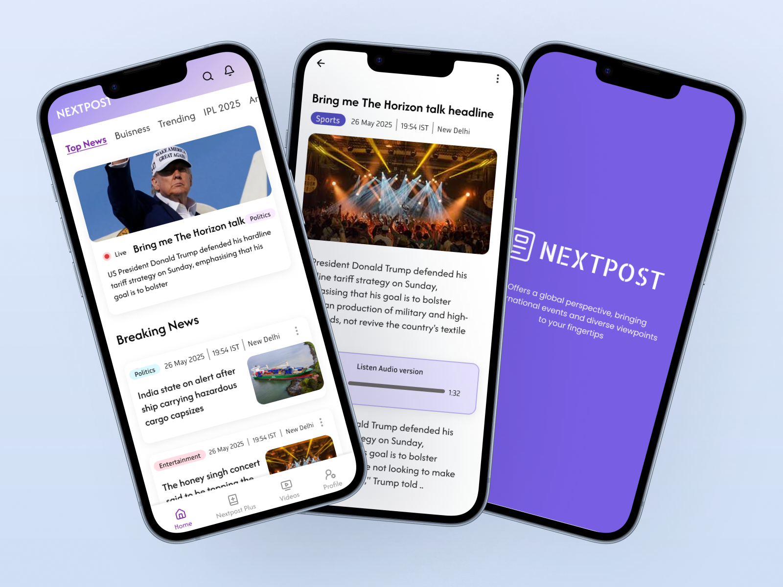 Example of Mobile App Design UI UX