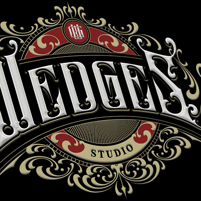 Wedges studio barbershoplogo branding commission design graphic design handdrawn handlettering lettering logo logo design monogram monogramlogo tattoologo tshirt typography vector victoriandesign victoriantype