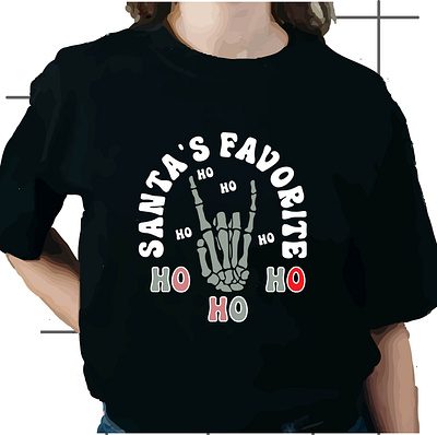 Christmas Typography T shirt Design branding design graphic design illustration logo t shirt typography vector