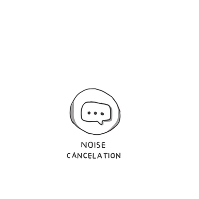 Interactive animations - Noise cancelation 2d 2danimation after effects animation designinteractive framebiframe graphic design interactiveanimation photoshop uidesign