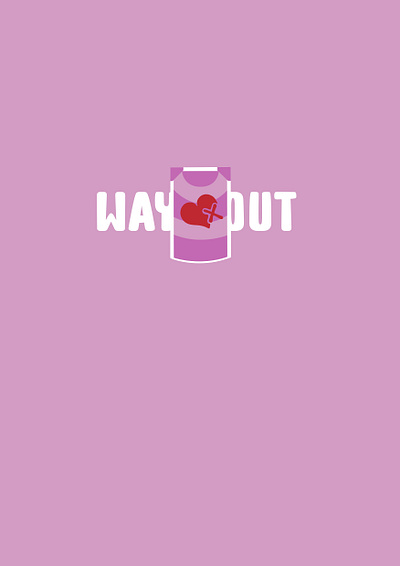 Way Out Apparel Designs apparel design branding graphic design tshirt design typography