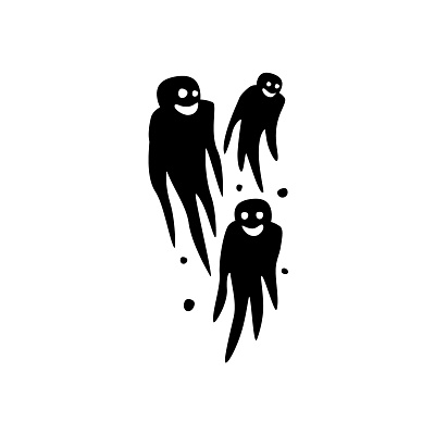 Shadow People Smile Logo alien buy invaders logo logos logotype people sale sales scary shadow smile