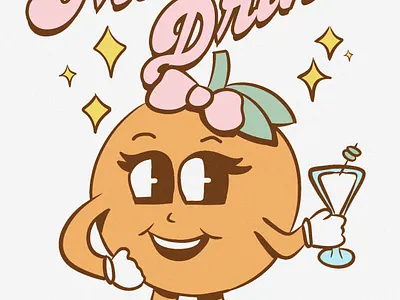 Be the fruity drink illustration