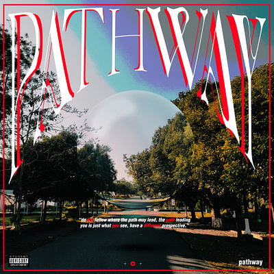Pathway brutalism design graphic design poster poster design