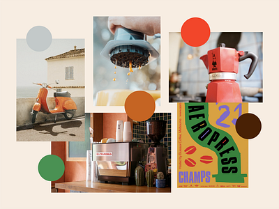 AP Moodboard branding color design graphic design