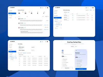 Legitify - Your white-labeling made easy dashboard graphic design product saas ui uiux ux