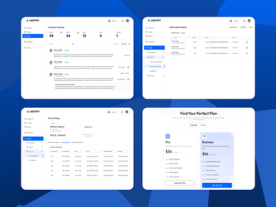 Legitify - Your white-labeling made easy dashboard graphic design product saas ui uiux ux