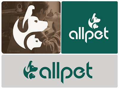 Allpet - Identity Design animal animals branding brandmark healthcare identity identity design illustration insurance lettering logo logo design logos pet pets technology typography vet veterinarian wellness