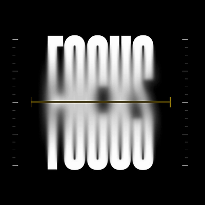 Recalibrating Focus 2d animation animation concept focus micro interaction