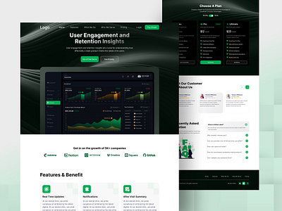 Track. Analyze. Grow. 📊 agency dashboard figma gratterstudio saas shop ui web designer wordpress