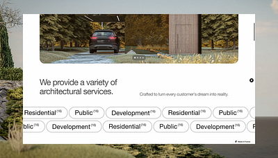 Elender | Architecture Design Website architecture figma framer framer build framer design web website website design