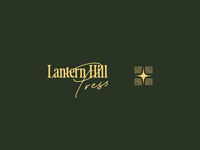 Lantern Hill Press Logo aesthetic design brand design brand idenity brand logo branding business logo graphic design graphic designer logo logo design vector visual idenity