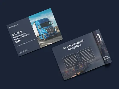 FleetPulse - Brochure Design b2b brochure brochure design brochure layout business business brochure clean brochure corporate corporate brochure creative data brochure design infographic design layout design logistics design modern modern brochure print design professional professional brochure transportation brochure
